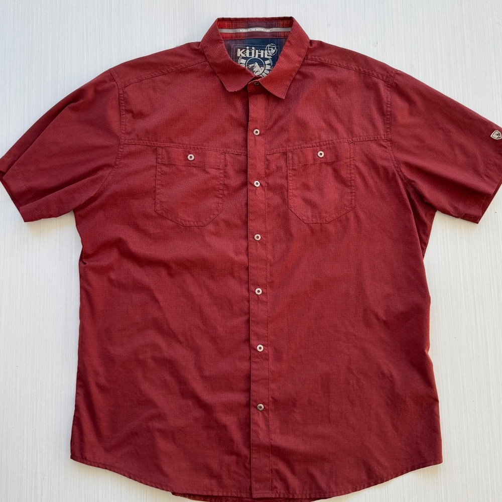 Kuhl snap button up shirt men’s